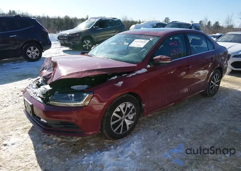 2017 Volkswagen Jetta 1.4T Se z USA, uszkodzony, nr VIN 3VWDB7AJ1HM295496